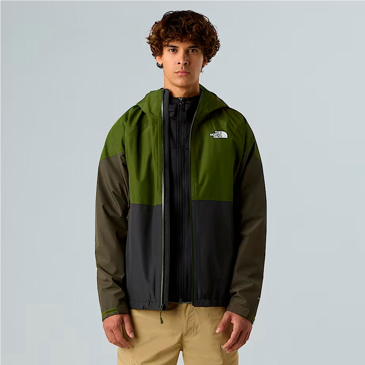 The North Face - Ligtning Zip-in Herren Shell Jacke // Grün