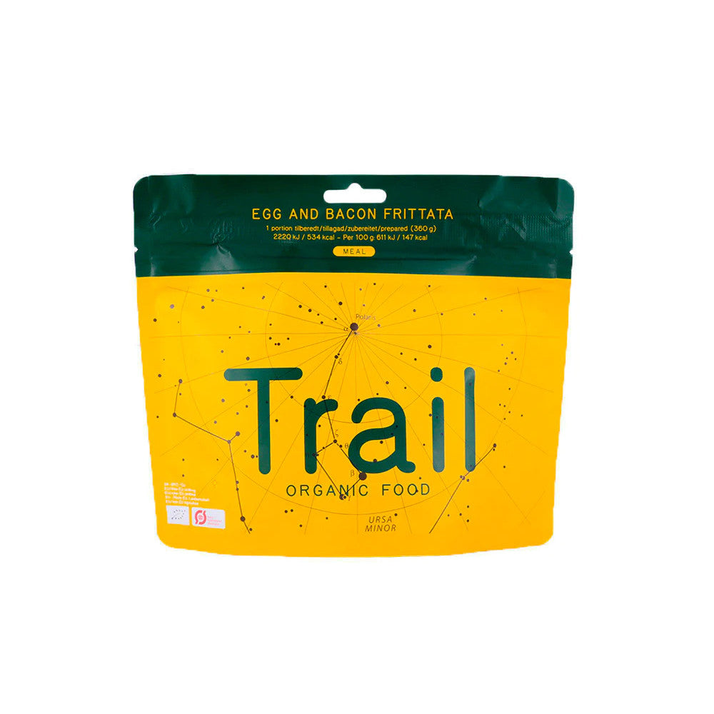 Trail - Økologisk Æg & Bacon Frittata 534 kcal fra Trail Organic Food - billede nr. 1 hos GrejFreak.dk