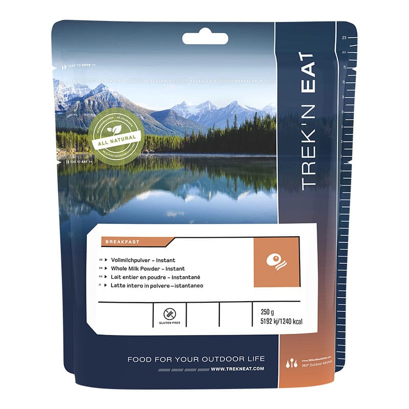 Trek'n Eat - Sødmælkspulver (494 kcal) fra Trek'n Eat - billede nr. 1 hos GrejFreak.dk