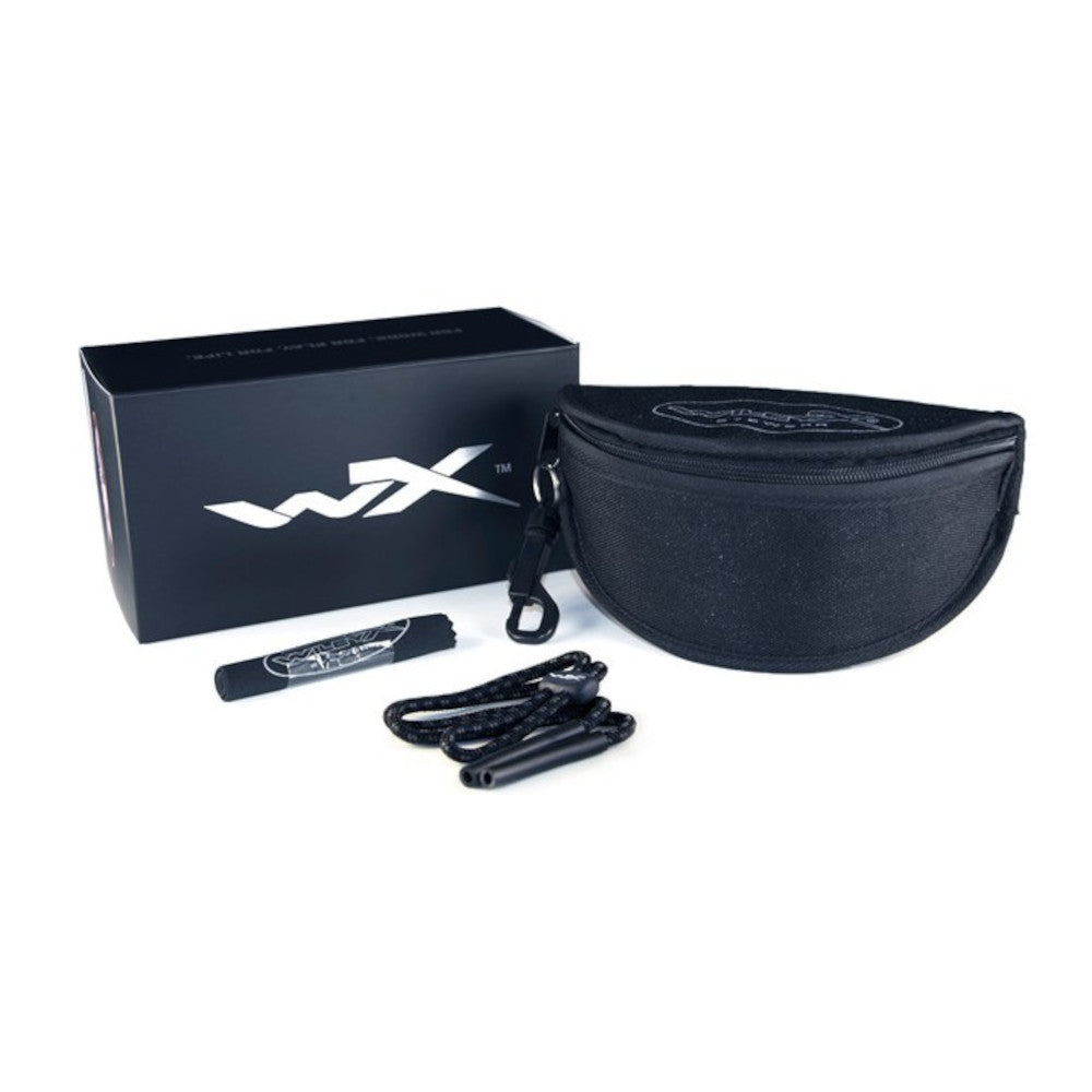 Wiley x - VAPOR COMM 2,5 mm Ballistiske Briller Sort Stel - 3 Linser Grå/Klar/Orange fra Wiley X - billede nr. 2 hos GrejFreak.dk