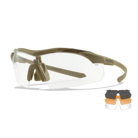 Wiley X - VAPOR COMM 2.5 Sandfarvet - 3 linser fra Wiley X - billede nr. 1 hos GrejFreak.dk