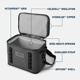 YETI - Hopper Flip Soft Køletaske 18L // Grå fra YETI - billede nr. 6 hos GrejFreak.dk