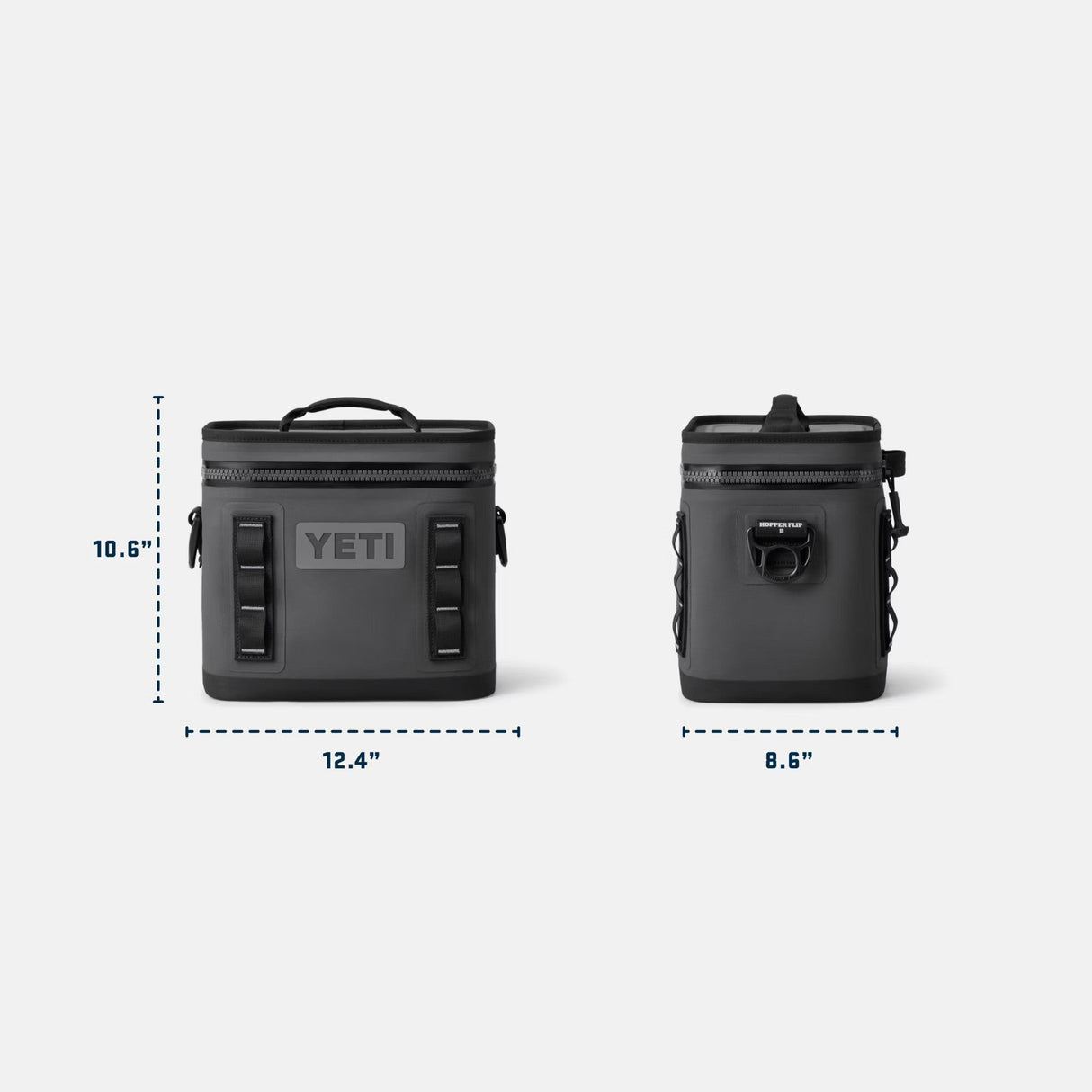YETI - Hopper Flip Soft Køletaske 8L // Blå fra YETI - billede nr. 7 hos GrejFreak.dk