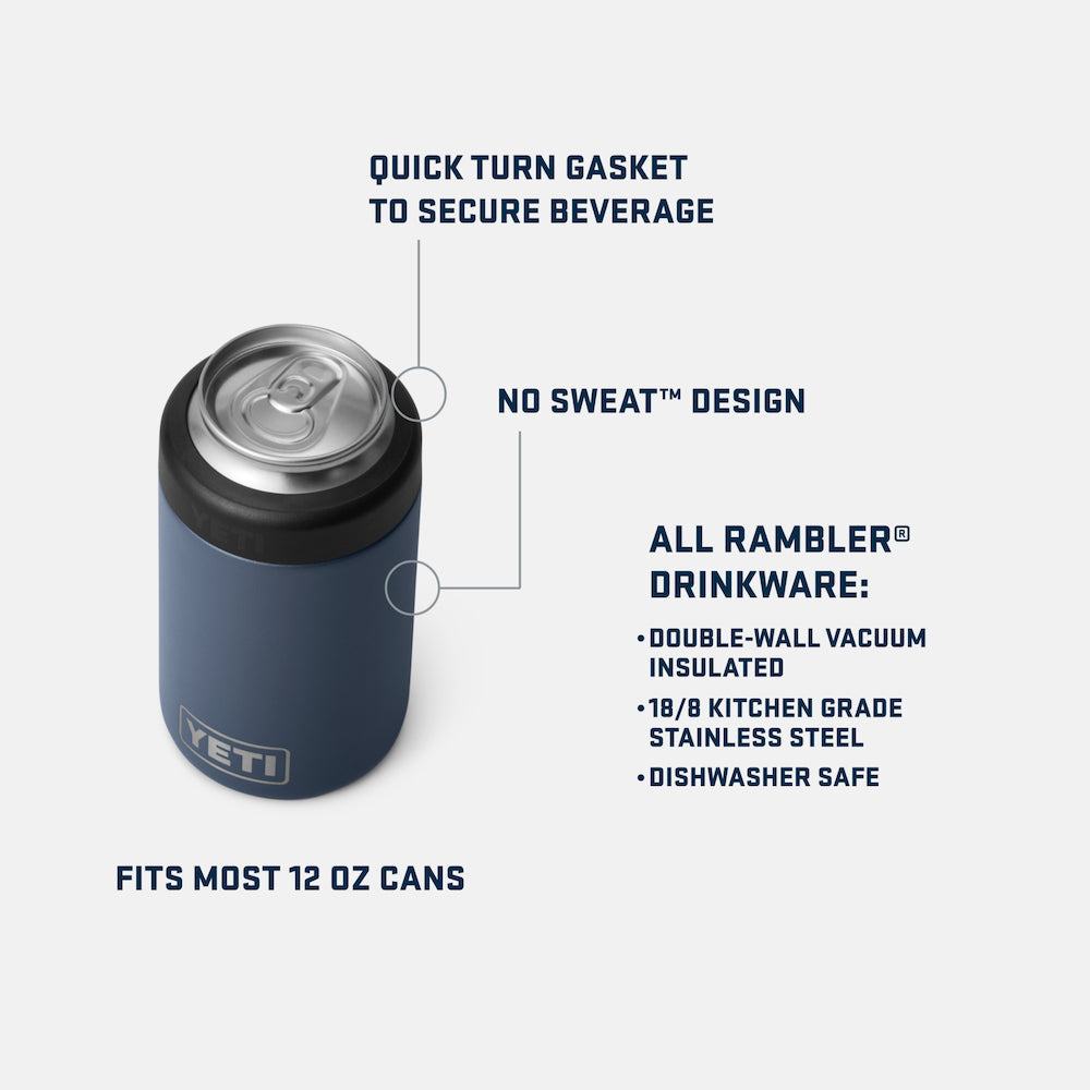 YETI - Rambler Colster Can Insulator 0,33L // Navy fra YETI - billede nr. 3 hos GrejFreak.dk