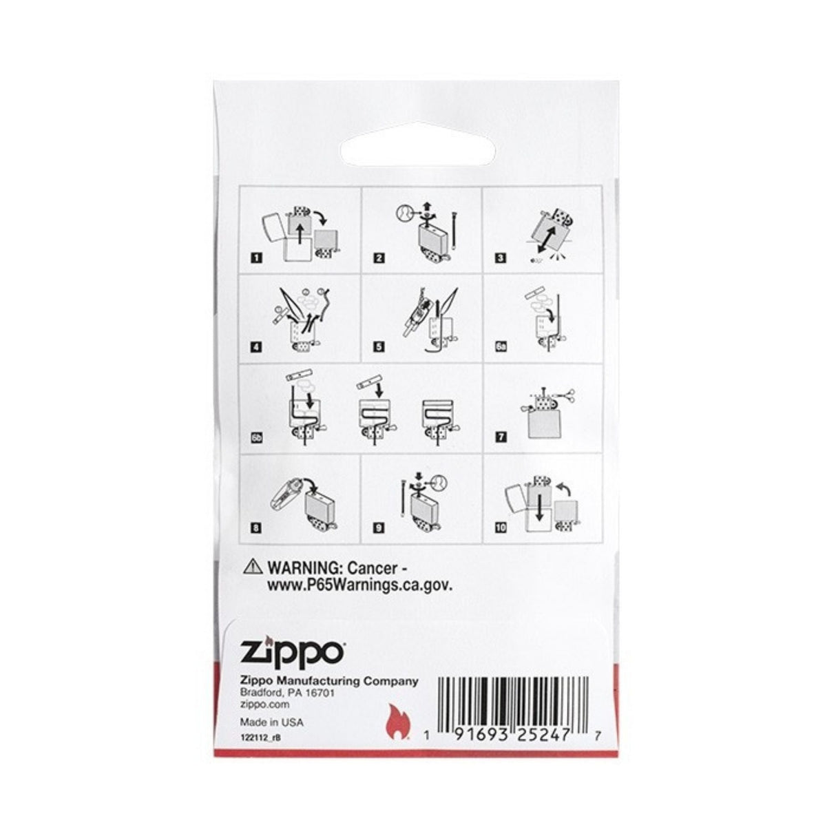 Zippo - Vat & Filt Udskiftningskit fra Zippo - billede nr. 2 hos GrejFreak.dk