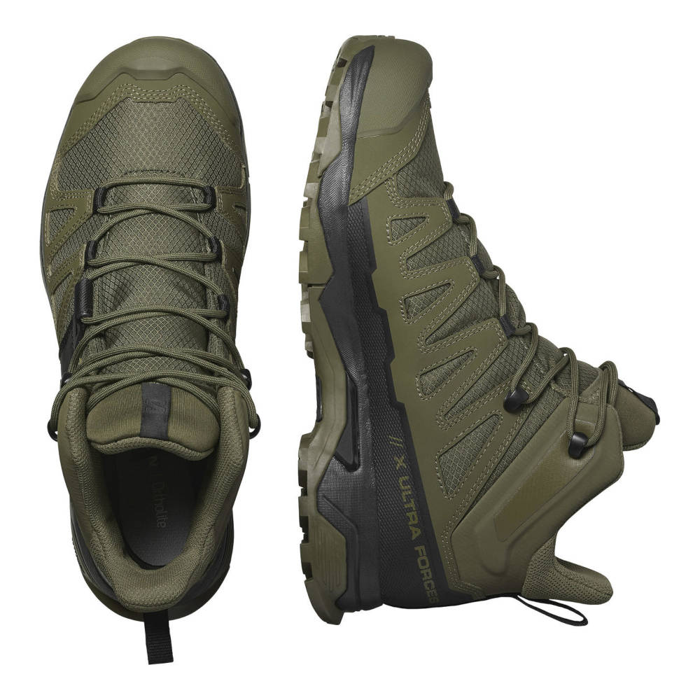 Salomon - X Ultra Forces Mid Stiefel Ranger Grün //