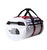 The North Face - Base Camp Duffel Bag Medium 71L // Hvid/ Rød fra The North Face - billede nr. 1 hos GrejFreak.dk