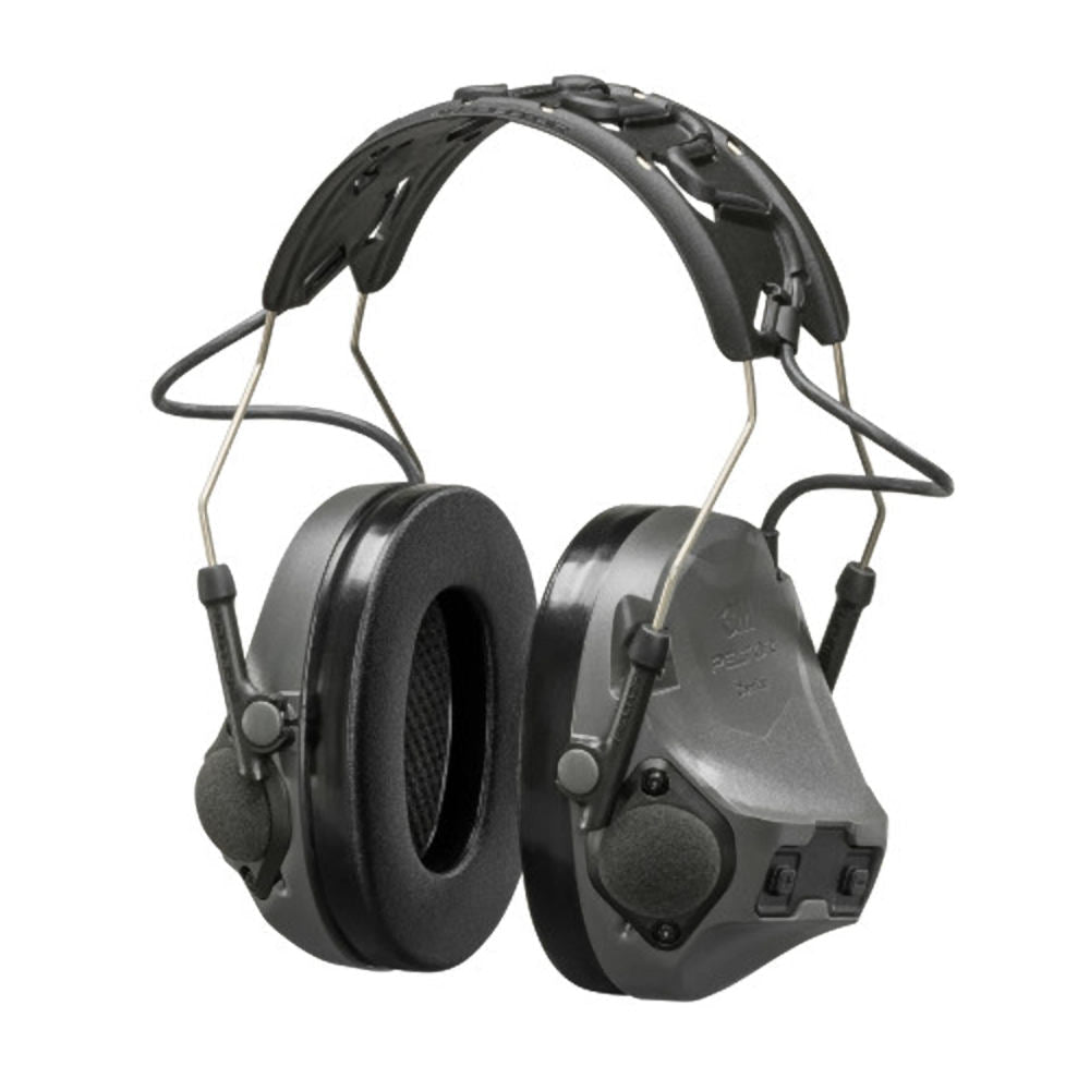 3M Peltor - ComTac VIII Hearing Defender 29 dB // Kohlegrau-Gehörschutz-3M Peltor-GearFreak.de-3