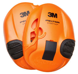 3M Peltor - Lose Schalen für SportTac-Gehörschutz // Orange-Gehörschutz-3M Peltor-GearFreak.de-1