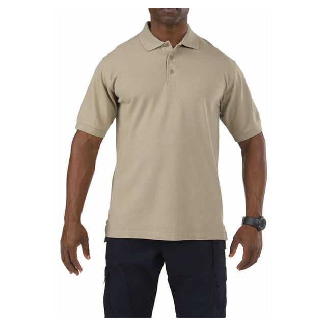 5.11 - Professional Polo XS / Small // Tarnsilber (160)-Outdoor-T-Shirts - Herren-5.11-GearFreak.de-1
