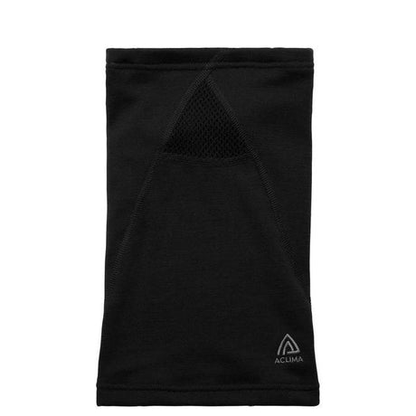 Aclima - Doublewool Neckgaiter Ausschnitt // Schwarz-Hüte & Mützen - Herren-Aclima-GearFreak.de-2