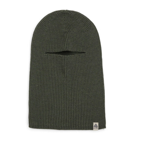 Aclima - Flach gestrickte Sturmhaube U // Olivgrün-Hüte & Mützen - Herren-Aclima-GearFreak.de-1