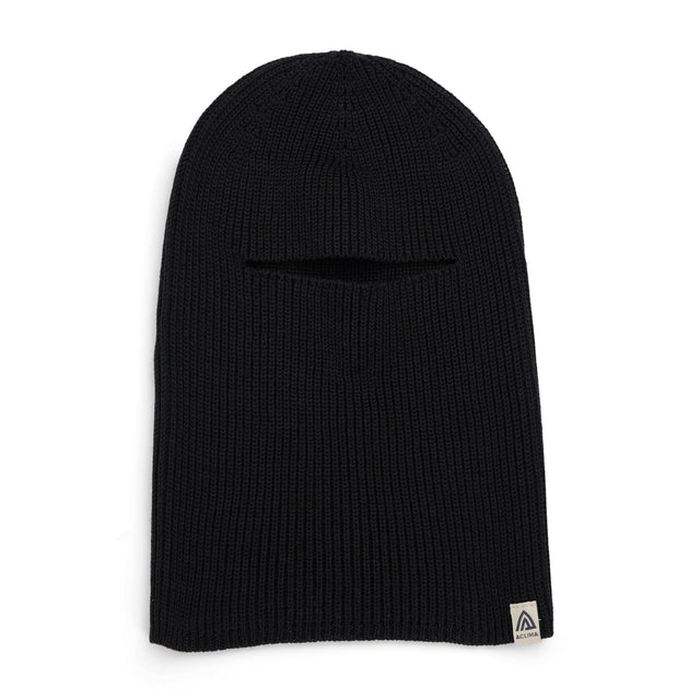Aclima - Flach gestrickte Sturmhaube U // Schwarz-Hüte & Mützen - Herren-Aclima-GearFreak.de-1