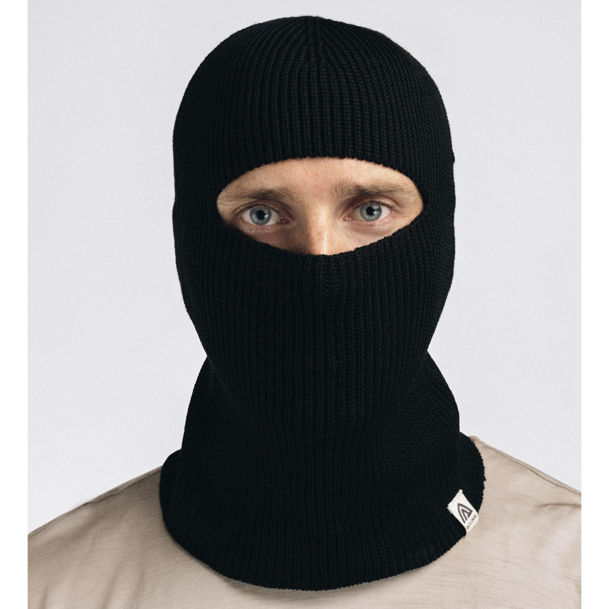 Aclima - Flach gestrickte Sturmhaube U // Schwarz-Hüte & Mützen - Herren-Aclima-GearFreak.de-5