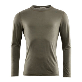 Aclima - Herren LightWool Langarm-Unterhemd // Grün-Pullover - Herren-Aclima-GearFreak.de-1