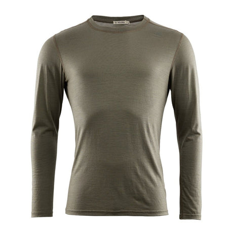 Aclima - Herren LightWool Langarm-Unterhemd // Grün-Pullover - Herren-Aclima-GearFreak.de-1