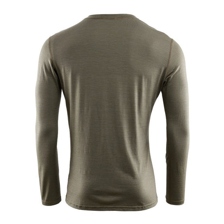Aclima - Herren LightWool Langarm-Unterhemd // Grün-Pullover - Herren-Aclima-GearFreak.de-2