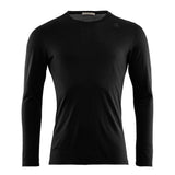 Aclima - Herren LightWool Langarm-Unterhemd // Schwarz-Pullover - Herren-Aclima-GearFreak.de-1