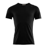 Aclima - Herren LightWool Unterhemd T-Shirt // Schwarz-Outdoor-T-Shirts - Herren-Aclima-GearFreak.de-1