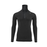 Aclima - Herrenpolo aus Warmwool // Schwarz-Pullover - Herren-Aclima-GearFreak.de-1