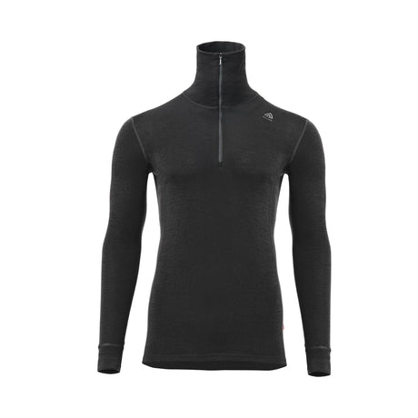 Aclima - Herrenpolo aus Warmwool // Schwarz-Pullover - Herren-Aclima-GearFreak.de-1