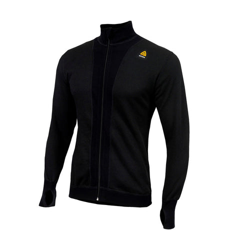 Aclima - Hotwool 230g Unisex Jacke // Schwarz-Pullover - Herren-Aclima-GearFreak.de-1