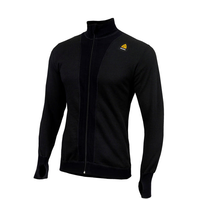 Aclima - Hotwool 230g Unisex Jacke // Schwarz-Pullover - Herren-Aclima-GearFreak.de-1