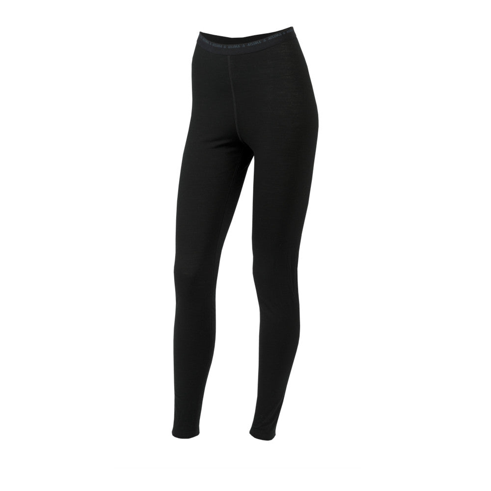 Aclima - LightWool Longs für Damen // Schwarz-Unterwäsche - Damen-Aclima-GearFreak.de-1