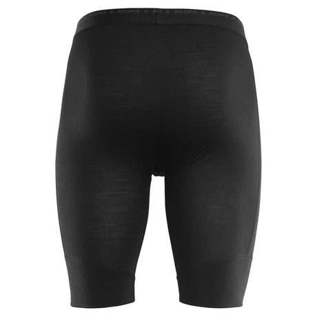 Aclima - Lightwool 140g Lange Herren-Boxershorts // Schwarz-Unterwäsche - Herren-Aclima-GearFreak.de-2