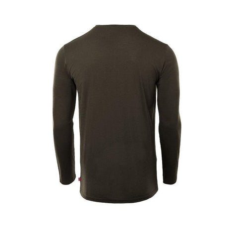 Aclima - Lightwool 180g Langarm-Herren-Wollpullover // Asphalt-Pullover - Herren-Aclima-GearFreak.de-2