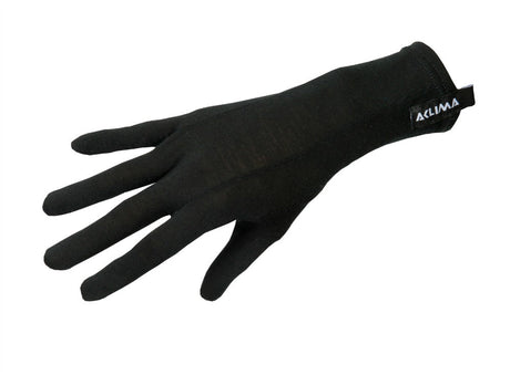 Aclima - Lightwool Liner Handschuhe // Schwarz-Handschuhe - Herren-Aclima-GearFreak.de-1