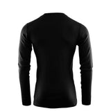 Aclima - WarmWool 200g Rundhals-Wolljersey, Herren // Schwarz-Unterwäsche - Herren-Aclima-GearFreak.de-2