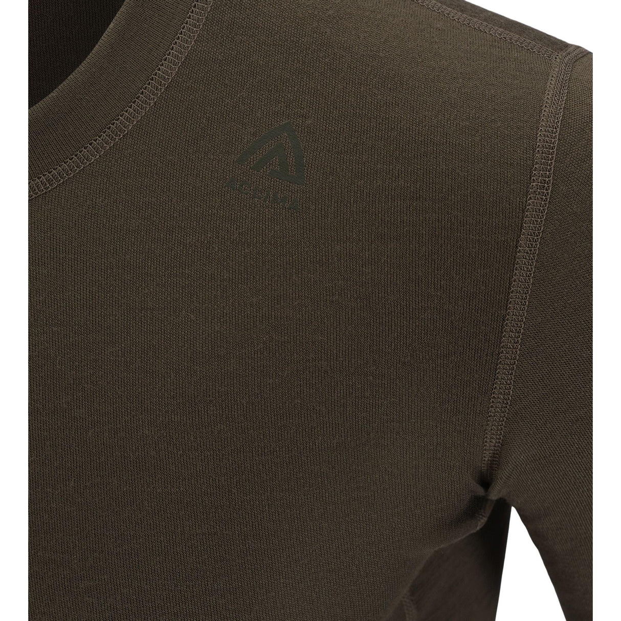 Aclima - Warmwool Crewneck M Oliv // Olivgrün-Pullover - Herren-Aclima-GearFreak.de-4