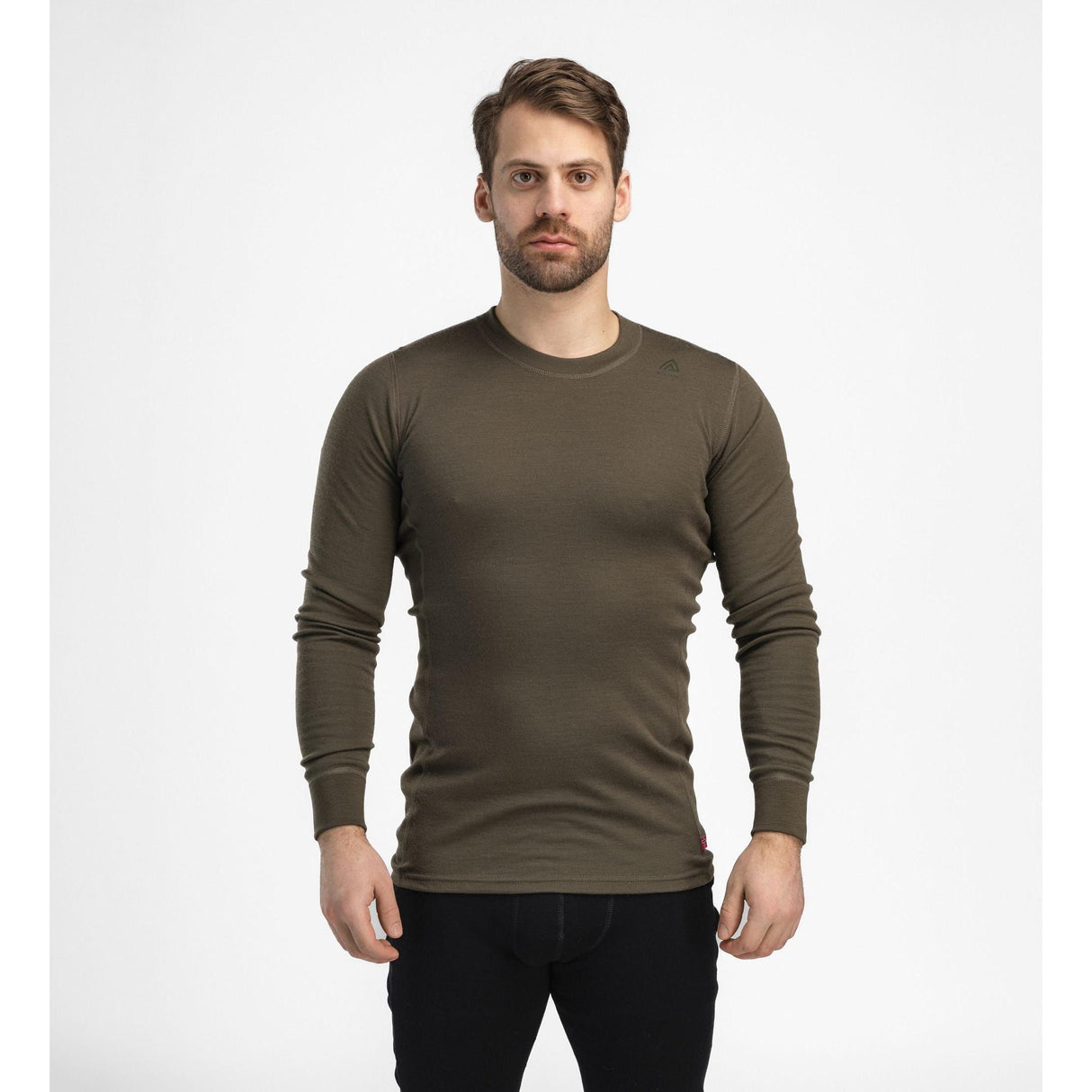 Aclima - Warmwool Crewneck M Oliv // Olivgrün-Pullover - Herren-Aclima-GearFreak.de-5