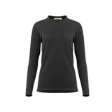 Aclima - Wollfrottee, 220 g, Damen-Rundhalsausschnitt // Schwarz-Pullover - Damen-Aclima-GearFreak.de-1