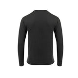 Aclima - Wollfrottee, 220 g, Herren-Rundhalsausschnitt // Schwarz-Pullover - Herren-Aclima-GearFreak.de-2