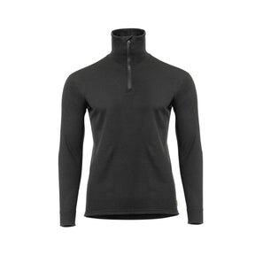 Aclima - WoolTerry 220g Herrenpolo // Schwarz-Pullover - Herren-Aclima-GearFreak.de-1