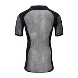Aclima - Woolnet 120g Herren T-Shirt // Schwarz-Unterwäsche - Herren-Aclima-GearFreak.de-2