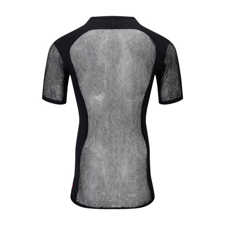 Aclima - Woolnet 120g Herren T-Shirt // Schwarz-Unterwäsche - Herren-Aclima-GearFreak.de-2