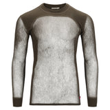 Aclima - Woolnet Original Crewneck M Oliv // Asphalt-Unterwäsche - Herren-Aclima-GearFreak.de-1