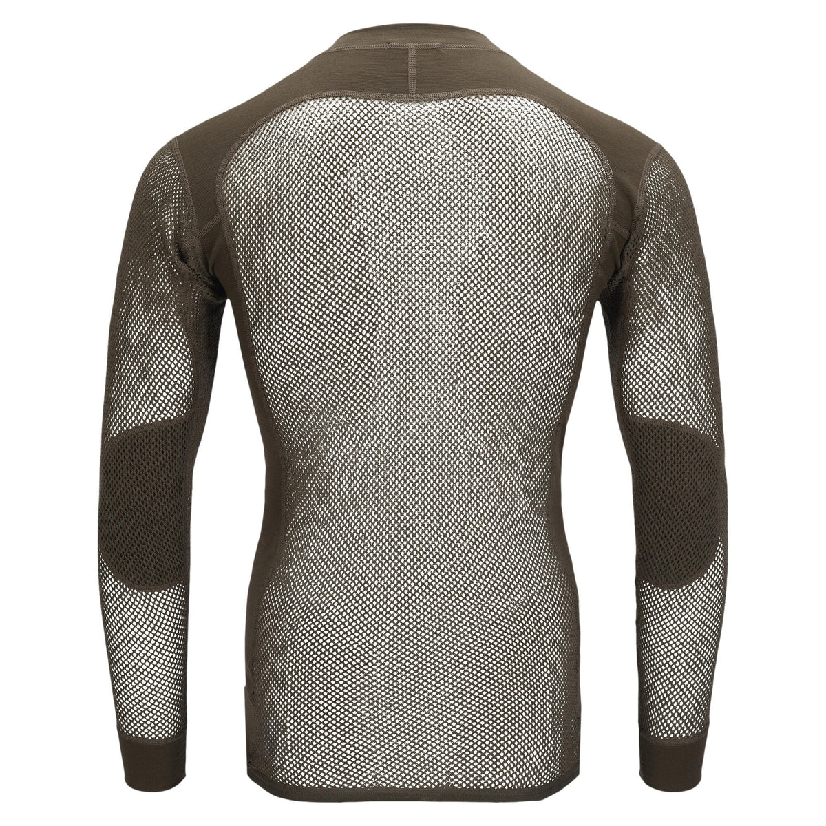 Aclima - Woolnet Original Crewneck M Oliv // Asphalt-Unterwäsche - Herren-Aclima-GearFreak.de-2