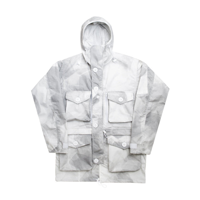Arktis - Combat Smock Kampjakke (Hvid m. mønster) Str. XS (OUTLET)-Kampfjacken & Militärjacken-Arktis-GearFreak.de-1