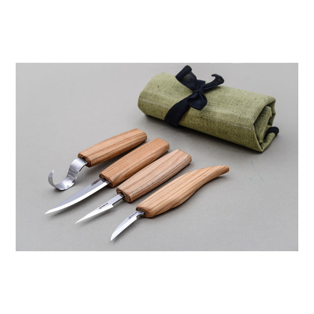 BeaverCraft - Holzschnitzmesser-Set 4-teilig-Holz- und Schnitzmesser-BeaverCraft-GearFreak.de-1