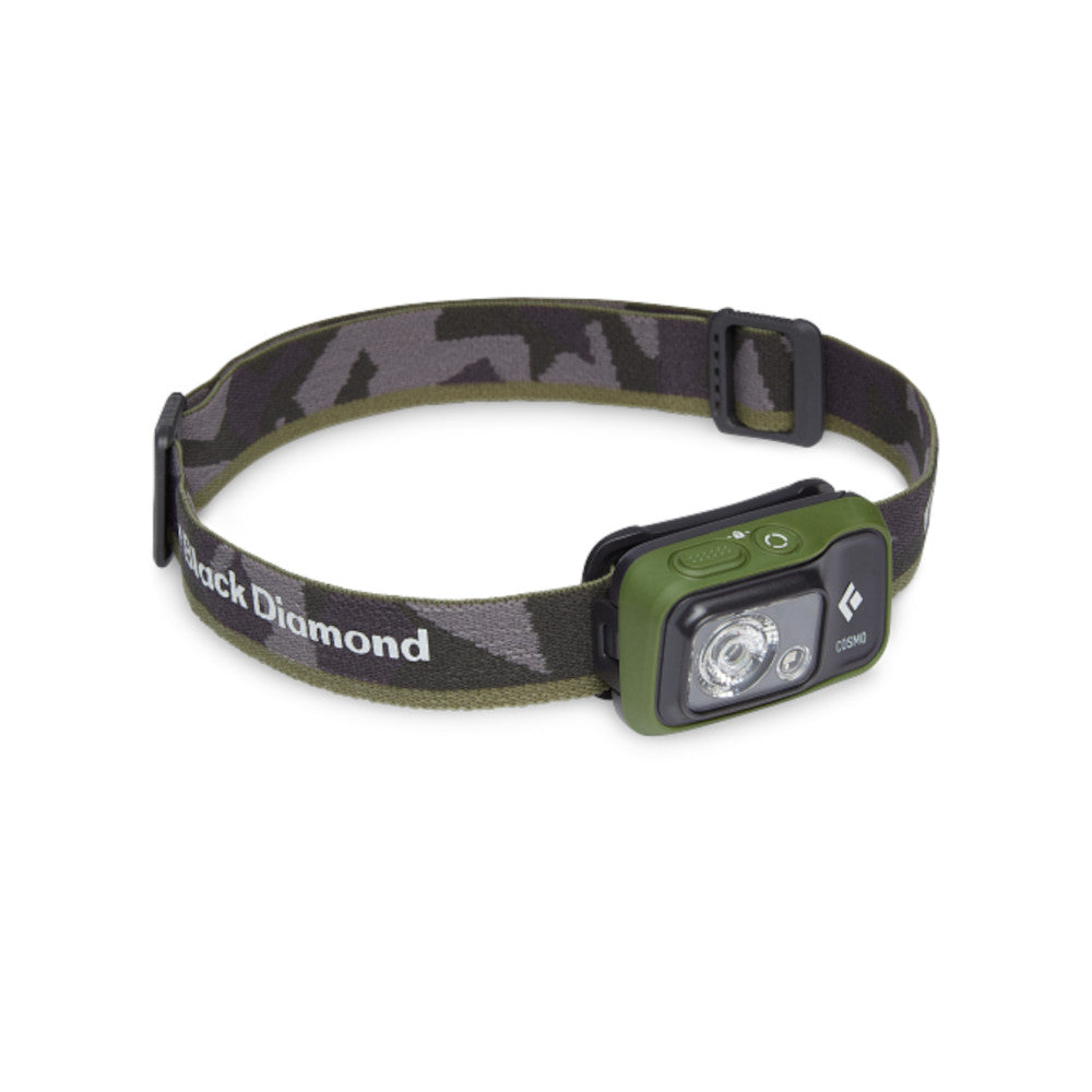 Black Diamond - Cosmo Stirnlampe 350 Lumen // Olivgrün-Stirnlampe-Black Diamond-GearFreak.de-1