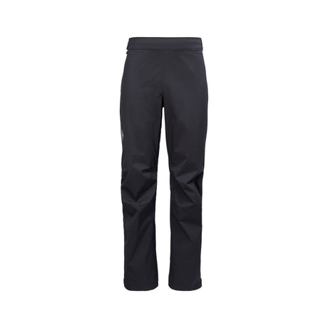 Black Diamond - FINELINE STRETCH Regnbukser // Schwarz-Regenbekleidung - Herren-Black Diamond-GearFreak.de-2