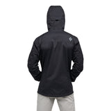Black Diamond - FINELINE STRETCH Regnjakke // Schwarz-Regenbekleidung - Herren-Black Diamond-GearFreak.de-4