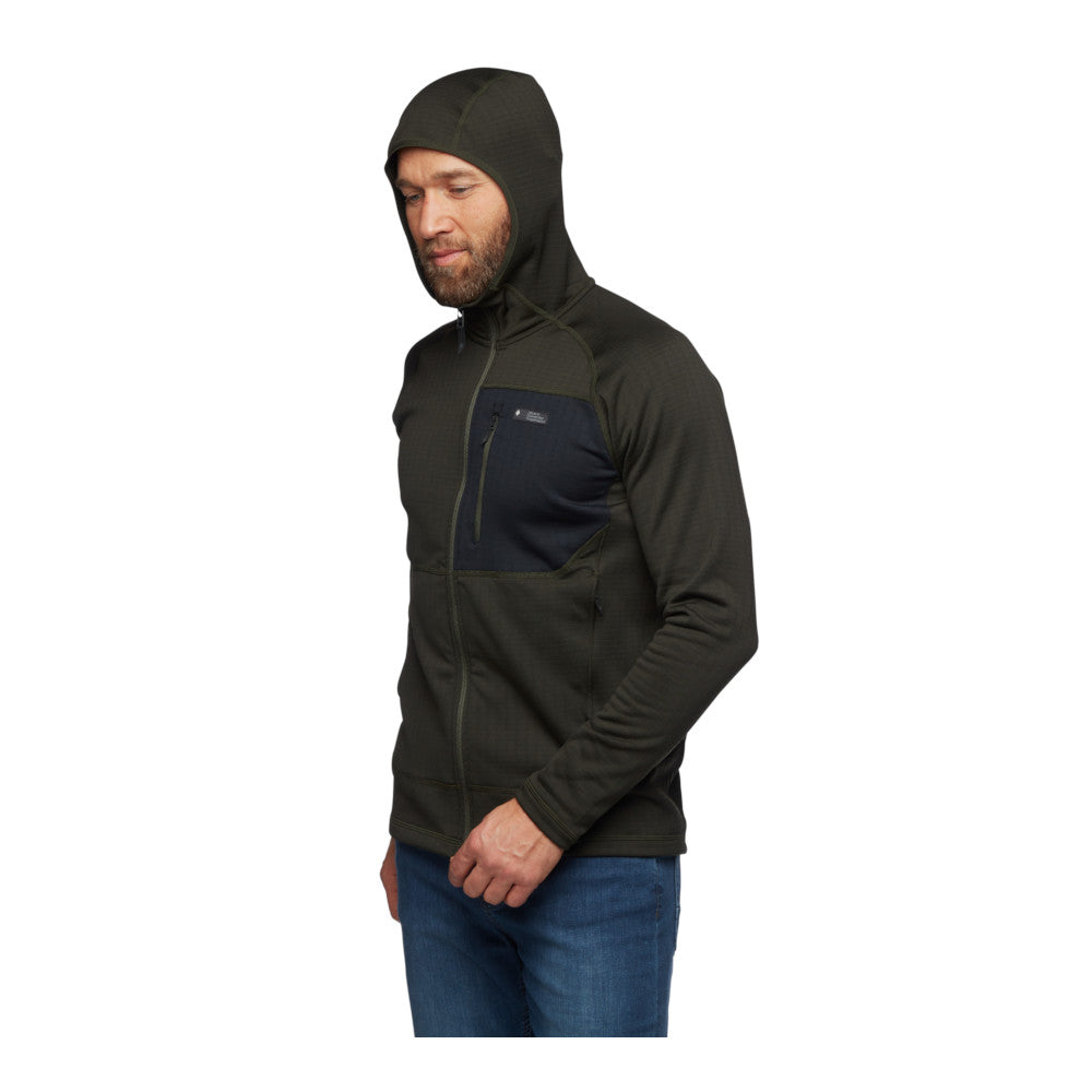 Black Diamond - Herren Factor Hoody // Grün-Pullover - Herren-Black Diamond-GearFreak.de-4