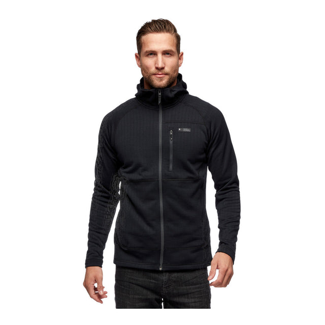 Black Diamond - Herren Factor Hoody // Schwarz-Pullover - Herren-Black Diamond-GearFreak.de-1
