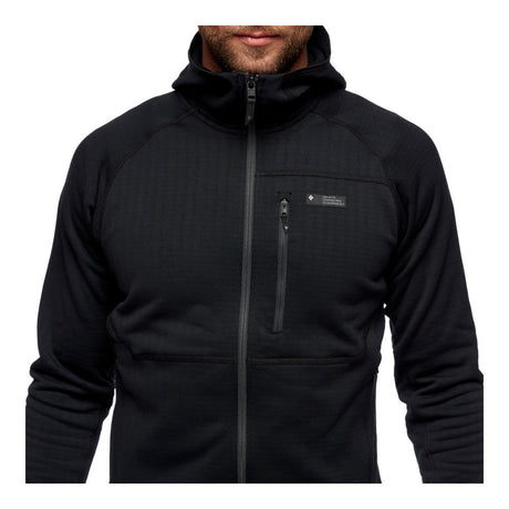 Black Diamond - Herren Factor Hoody // Schwarz-Pullover - Herren-Black Diamond-GearFreak.de-2
