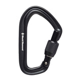 Black Diamond - Hotforge Screwgate Karabiner // Schwarz-Kletterausrüstung-Black Diamond-GearFreak.de-1